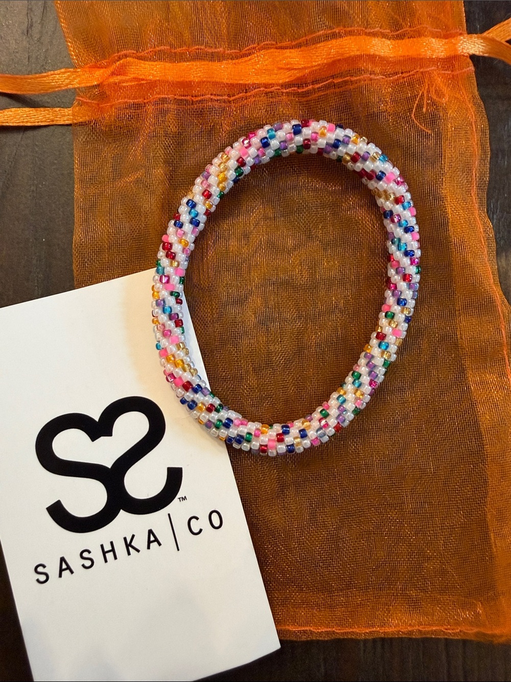 Multicolor Seed Bead Bracelet for Kids